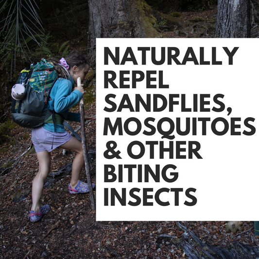Natural Ways to Repel Sandflies, Mosquitoes and other Biting Insects