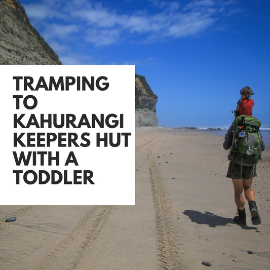Tramping to Kahurangi Keepers Hut with a Toddler
