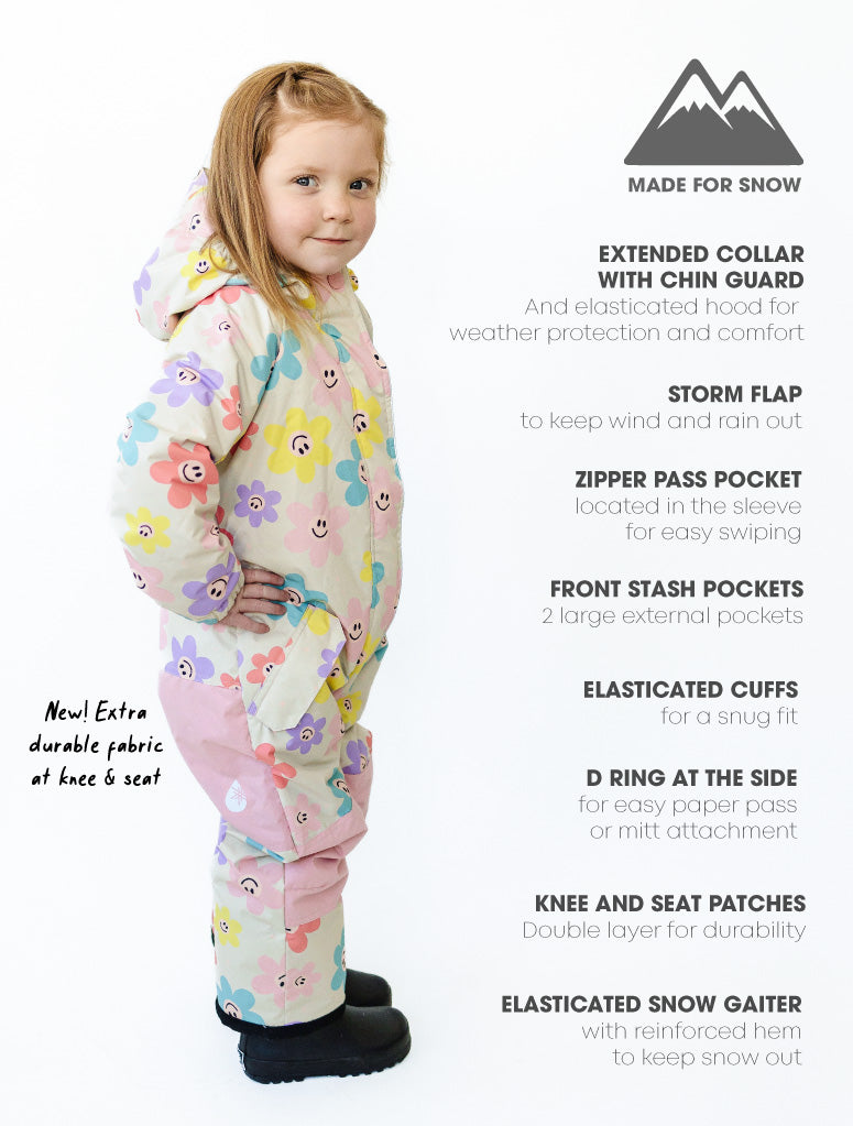 Kids Snowrider One Piece Snowsuit