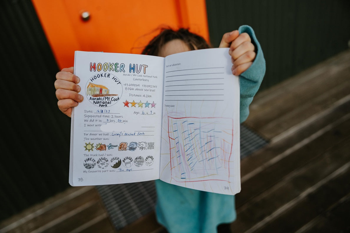 how to get kids excited about hiking tramping nz