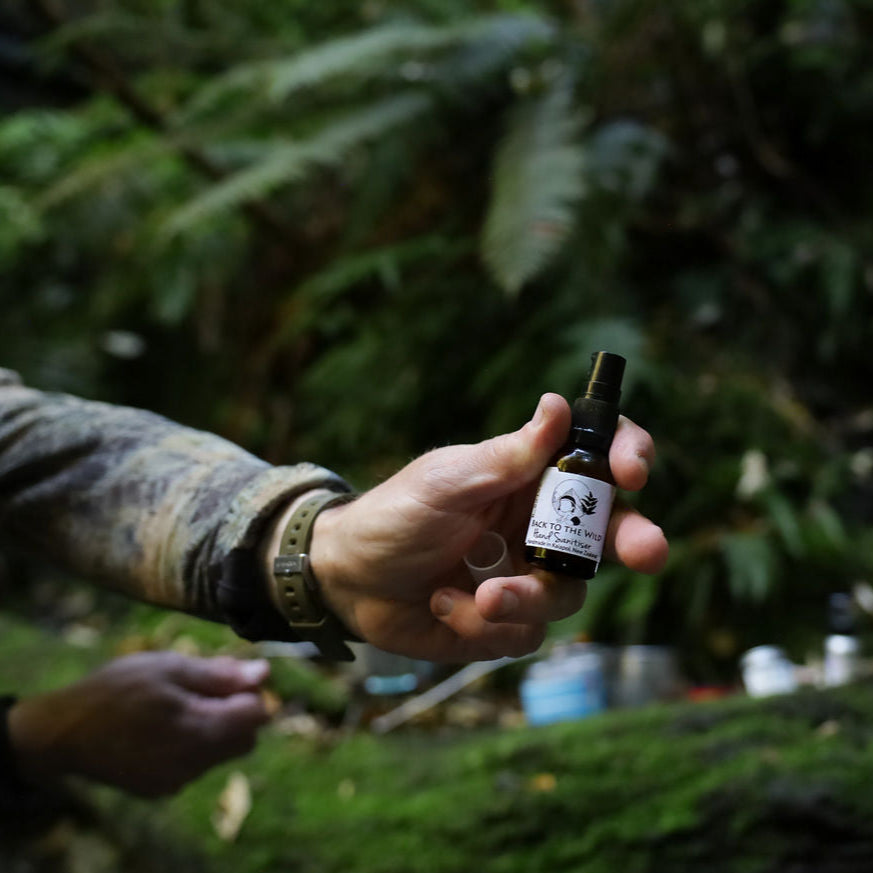 hand sanitiser for tramping hiking cooking in the outdoors