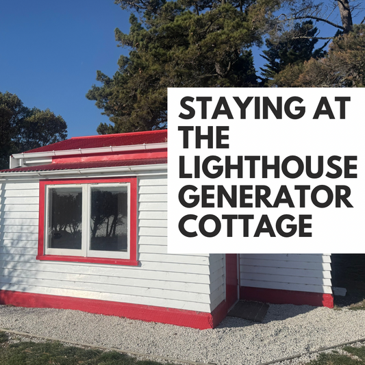 Staying at the Lighthouse Generator Cottage Hut near Christchurch