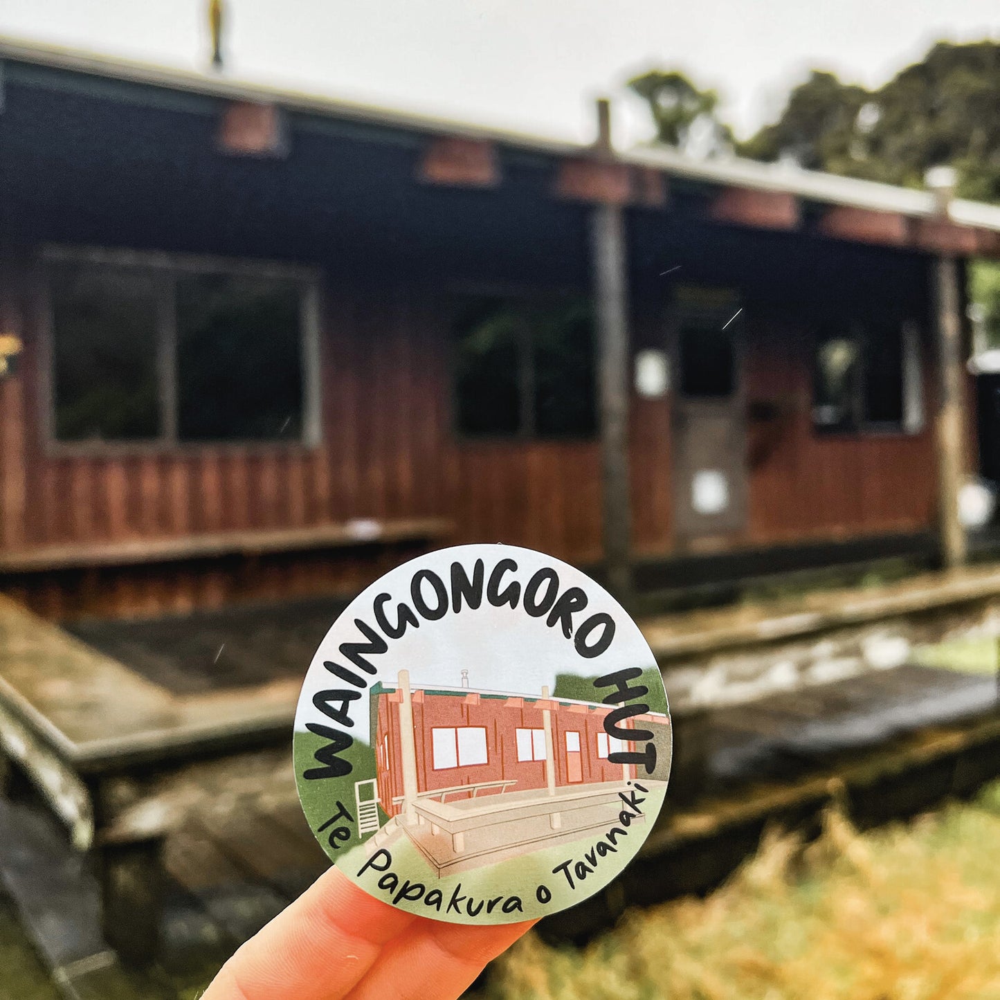 Hut Stickers - Te Ika-a-Māui North Island