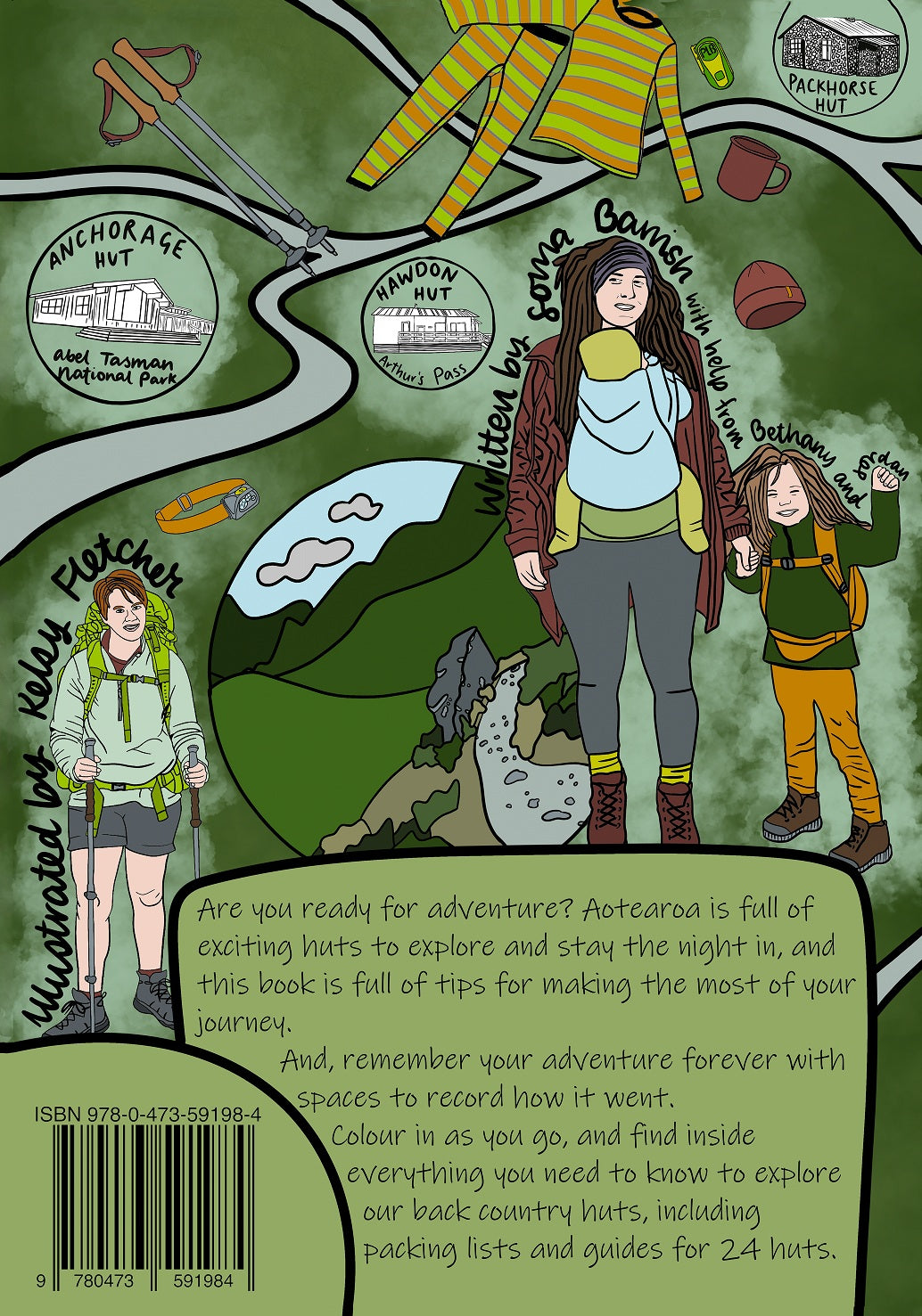 My Overnight Adventure Journal - Te Waipounamu South Island