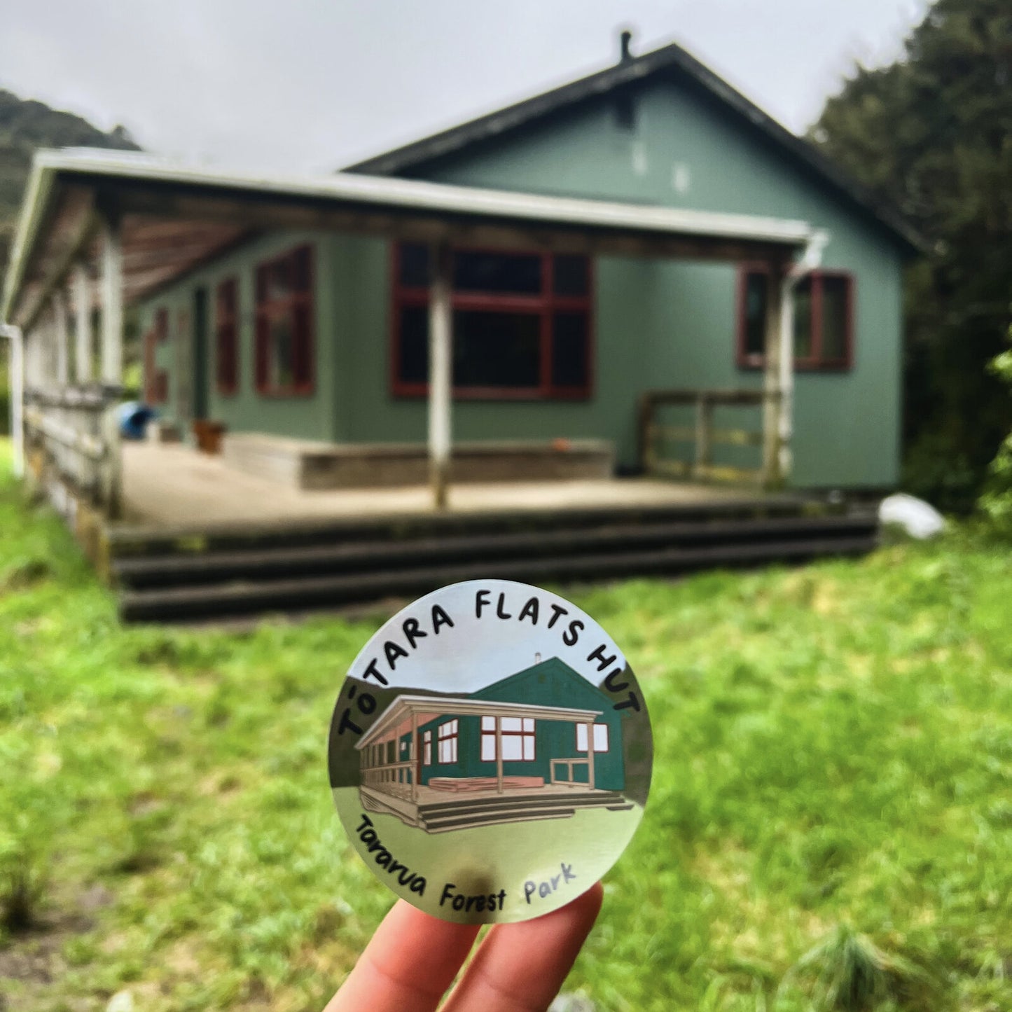 Hut Stickers - Te Ika-a-Māui North Island