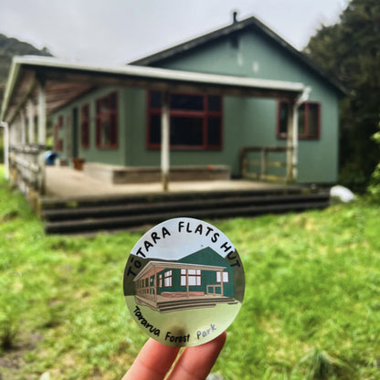 Hut Stickers - Te Ika-a-Māui North Island